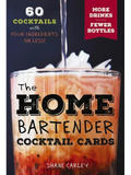 Home Bartender Cocktail Recipe Cards
