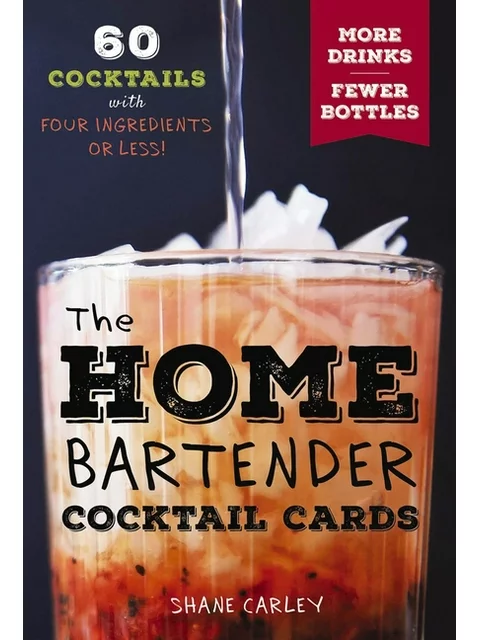 Home Bartender Cocktail Recipe Cards