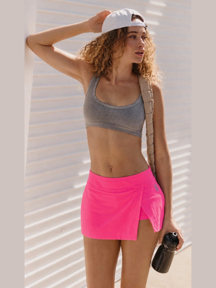 Hot Shot Mini Skort - Hot Pink