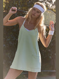 Hot Shot Towel Mini Dress - Whipped Lime