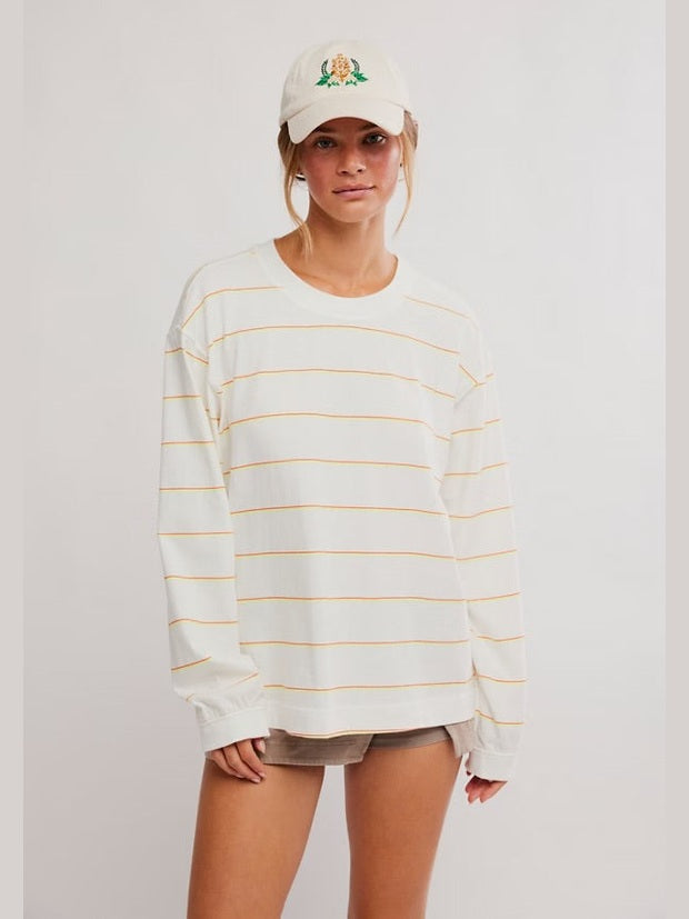 Hustle Stripe Layer - Awning Stripe Ivory