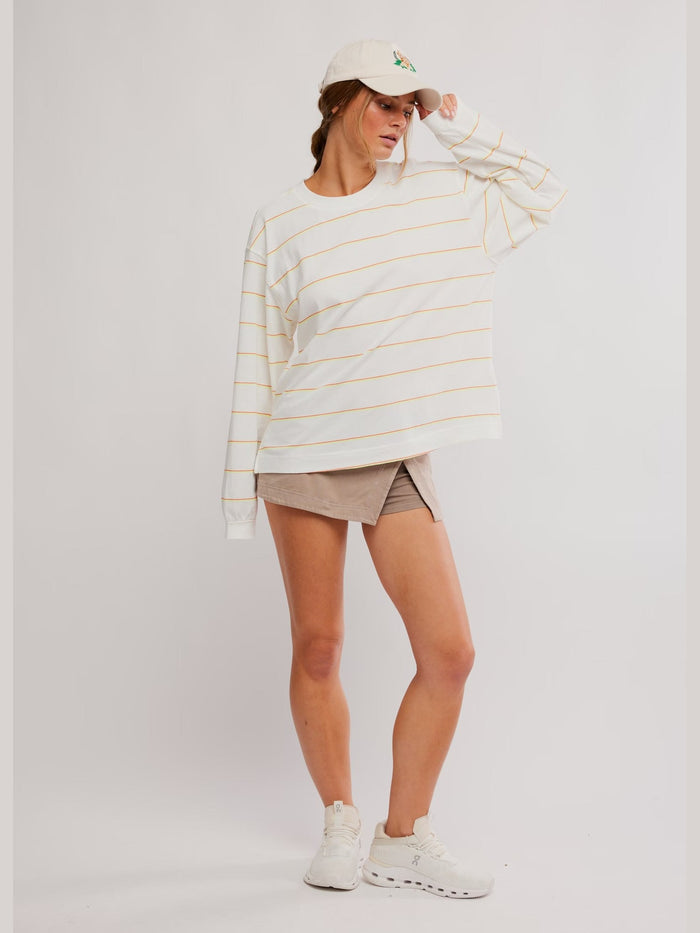 Hustle Stripe Layer - Awning Stripe Ivory