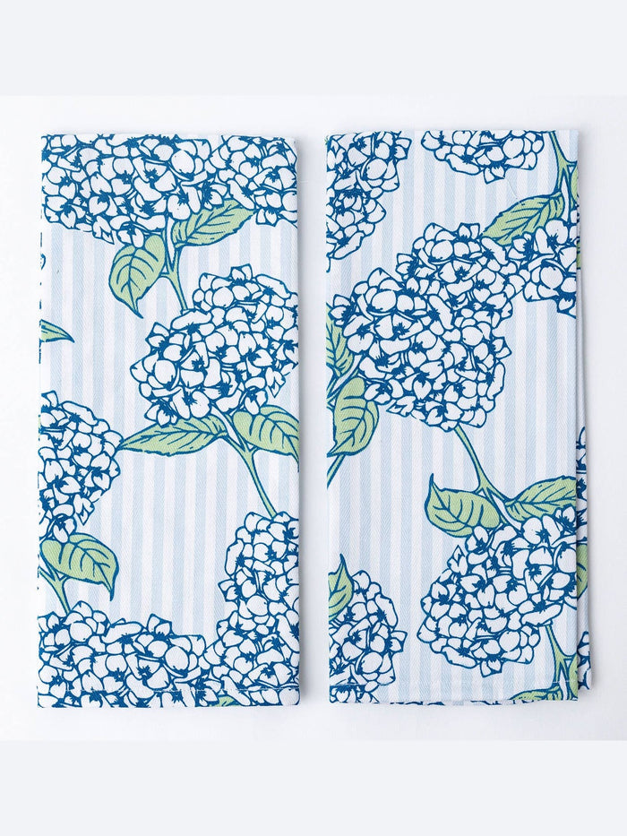 Hydrangea Stem Kitchen Towel Set