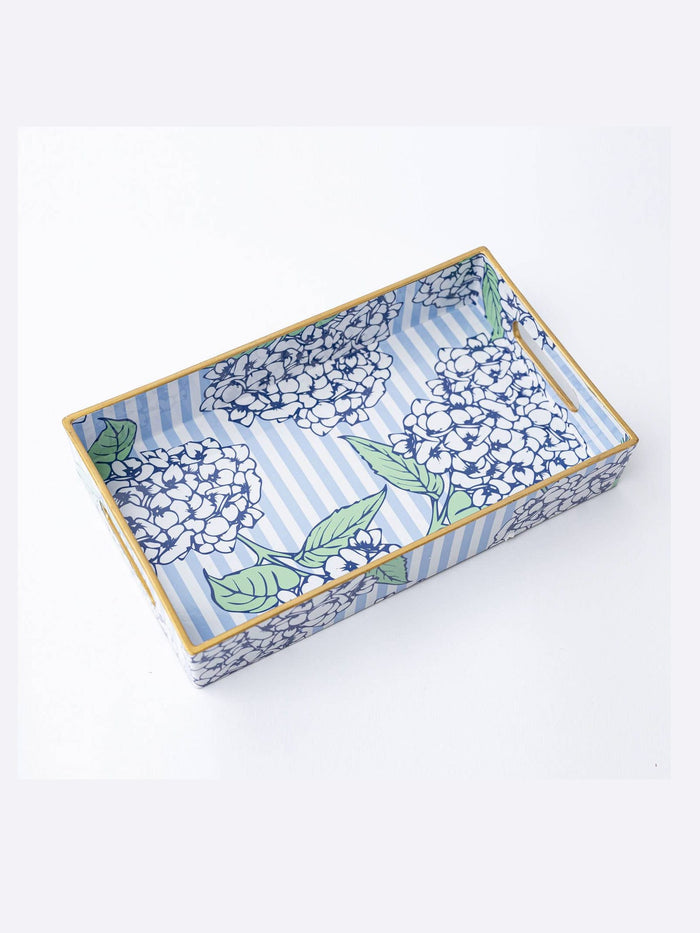 Hydrangea Stem Vanity Tray