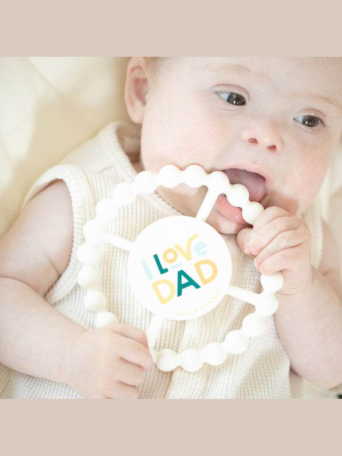 I Love Dad Happy Teether