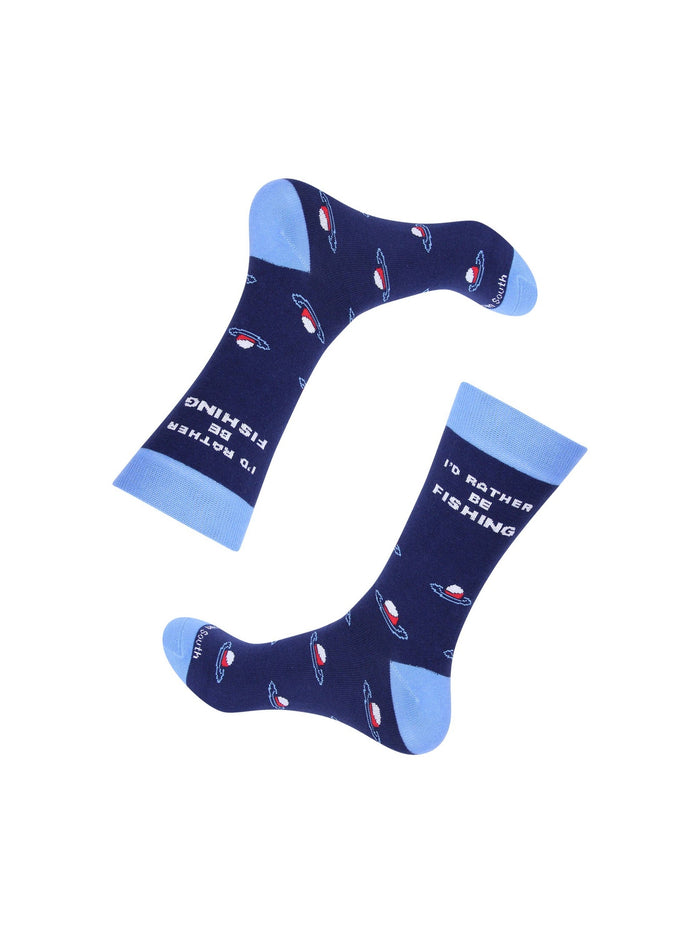 I'd Rather Be Fishing Socks