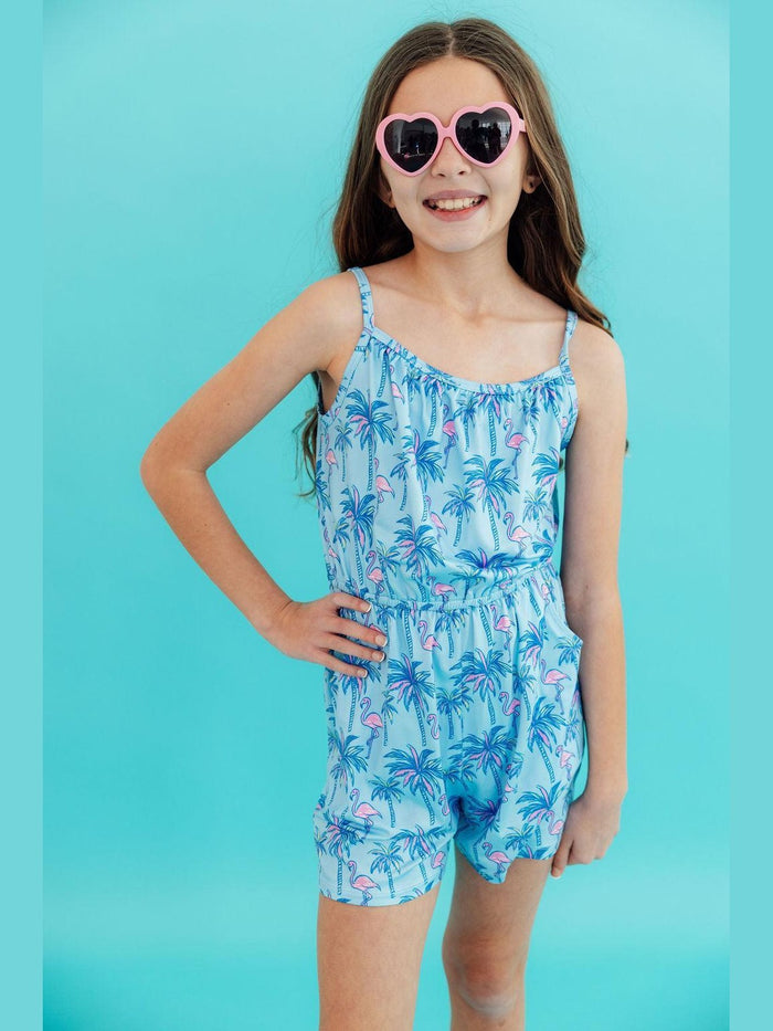 Island Time Strappy Play Romper
