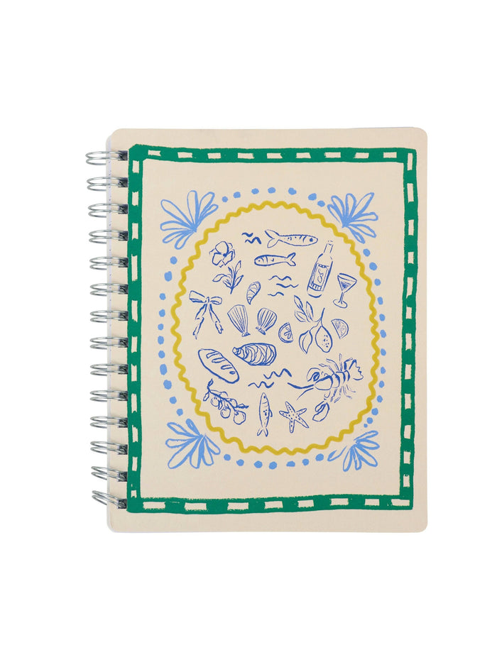 Italian Coastal Spiral Notebook