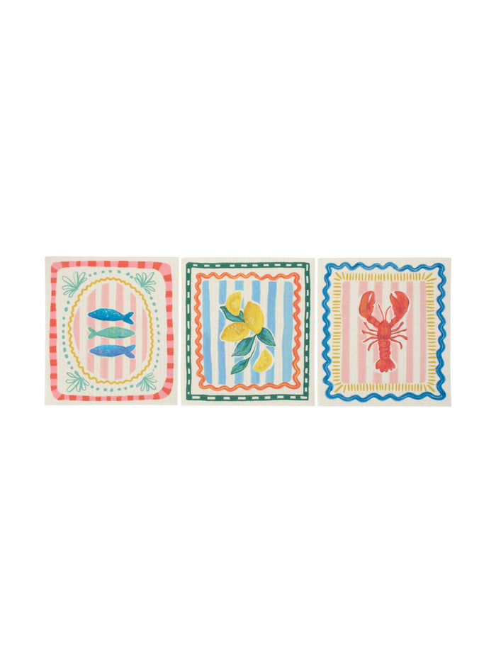 Italian Coastal Swedish Cloth Set