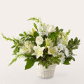 Ivory Elegance Floral Basket – BUEHLER'S FLORAL, Wooster OH