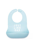 Just like Dad Wonder Bib