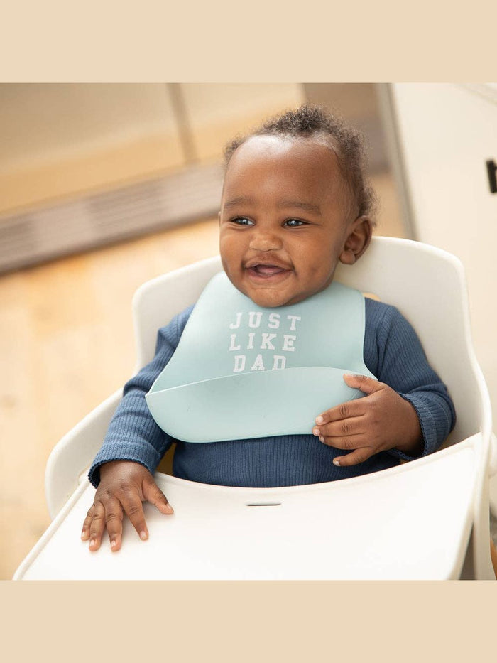Just like Dad Wonder Bib