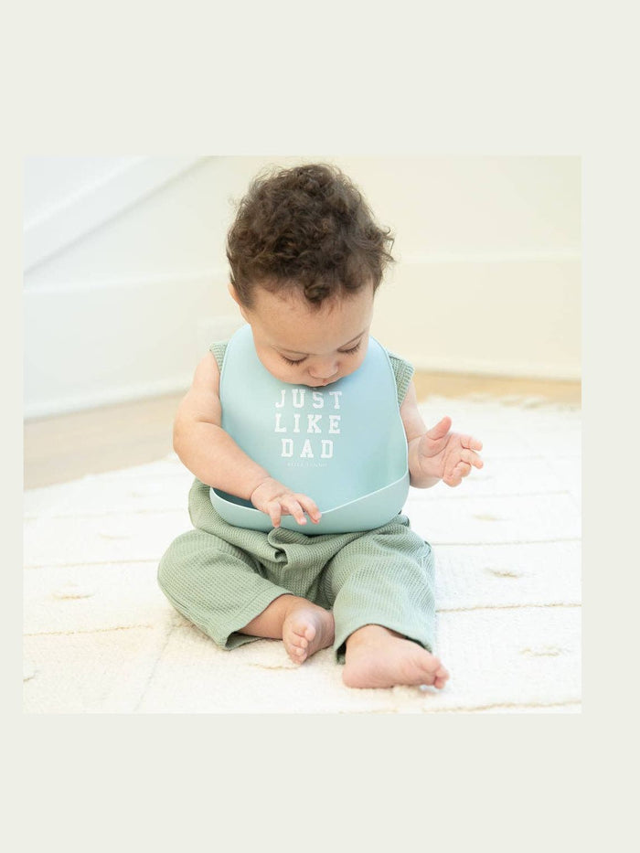 Just like Dad Wonder Bib