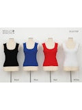 Knitted Tank Top - Black