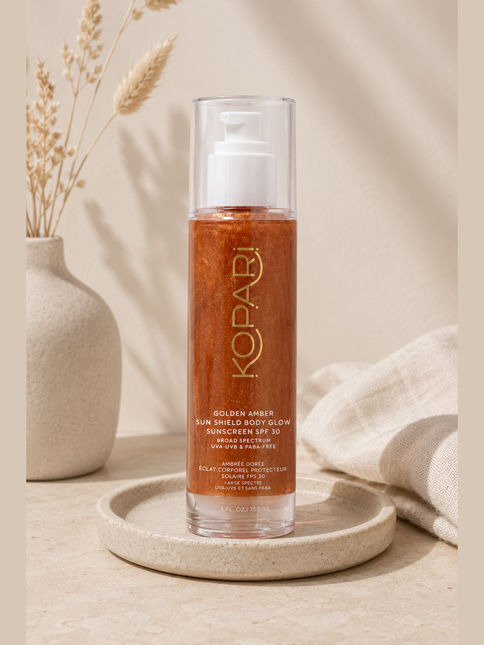 Kopari Golden Amber Sun Shield Body Glow Sunscreen