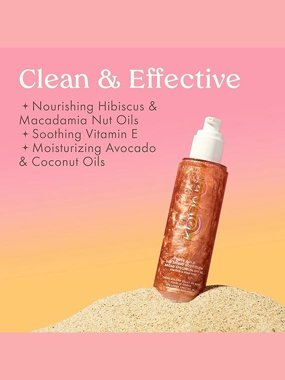 Kopari Rose Gold Sun Shield Body Glow SPF 45