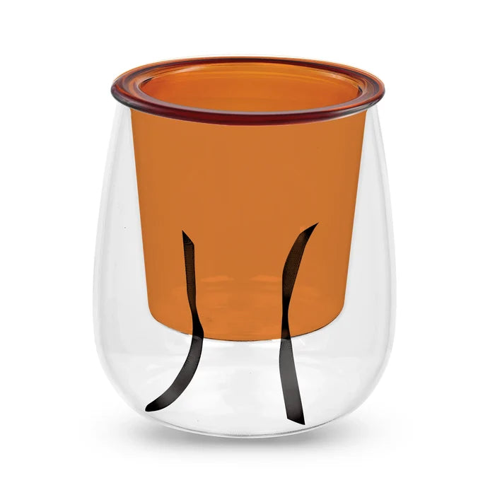 Large Glass Self-Watering Pot