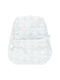 Large Pastel Floral Backpack