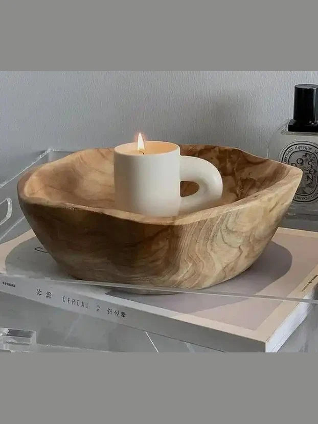 Large Teak Bowl