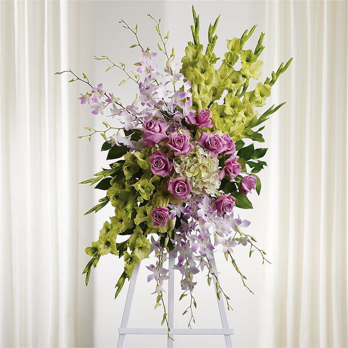 Lasting Legacy Standing Spray – BUEHLER'S FLORAL, Wooster OH