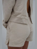 Lauren Zipper Shorts - Cream