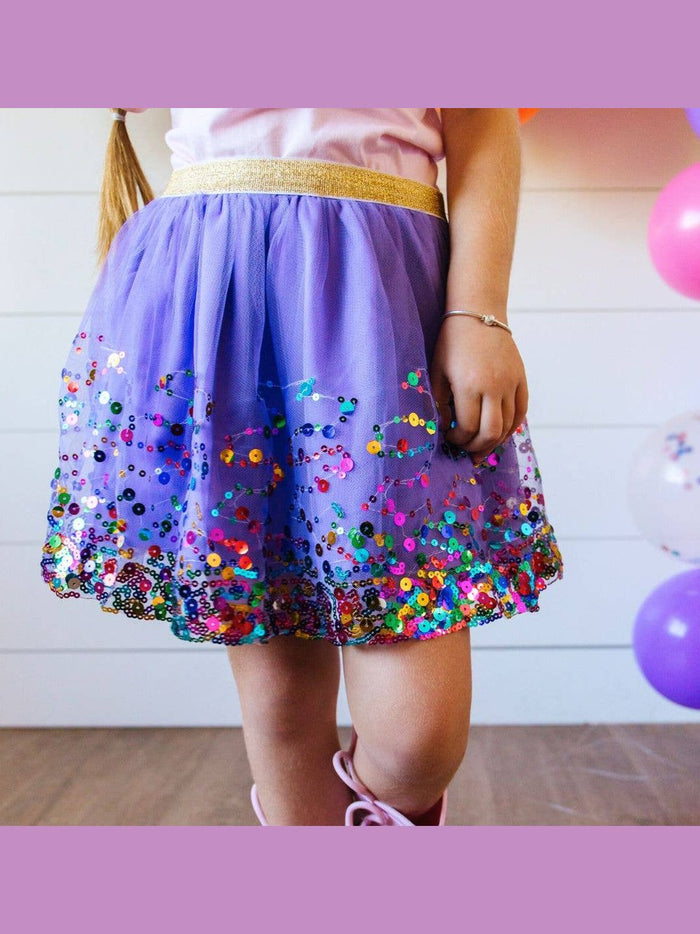 Lavender Confetti Tutu - Dress Up Skirt - Kids Tutu