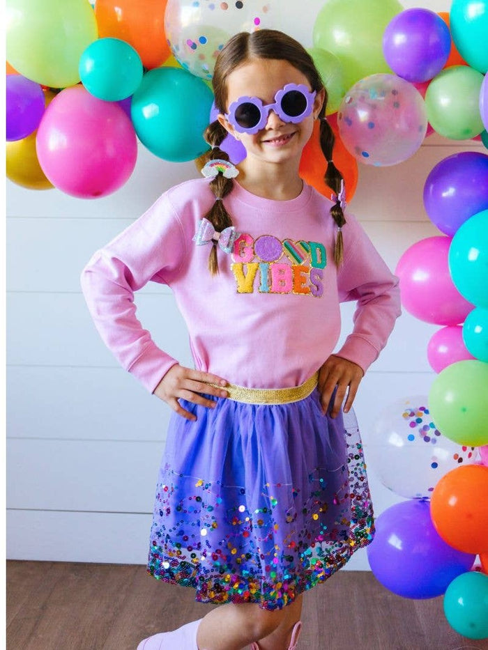 Lavender Confetti Tutu - Dress Up Skirt - Kids Tutu