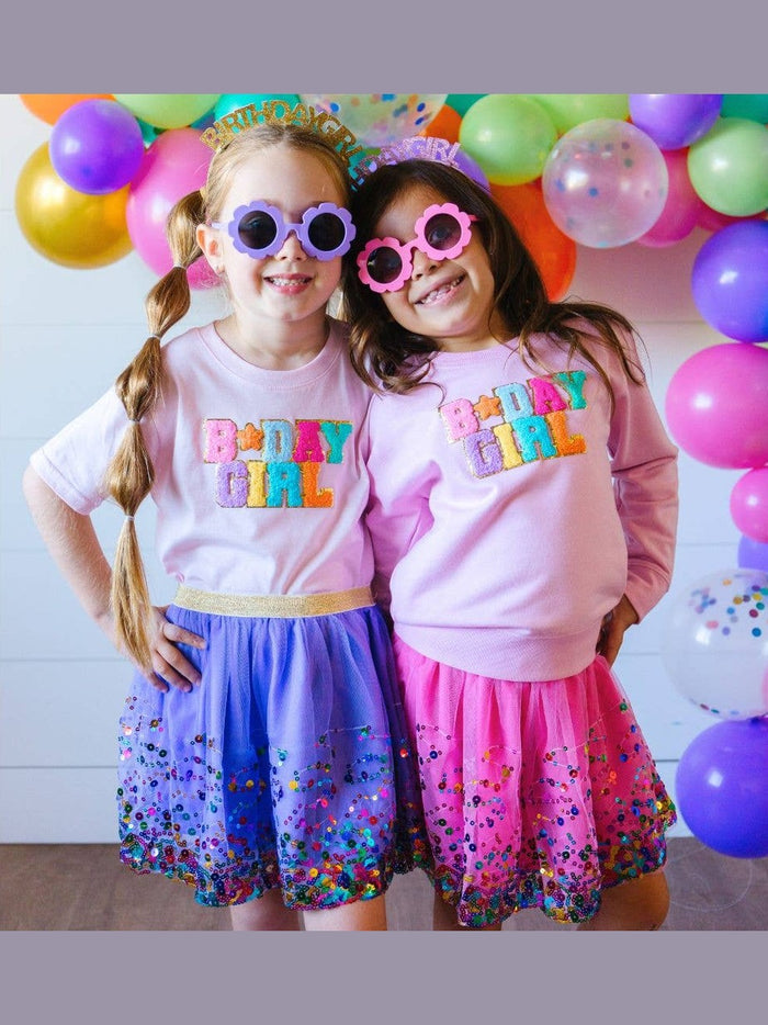 Lavender Confetti Tutu - Dress Up Skirt - Kids Tutu