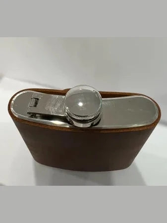 Leather Wrapped Flask