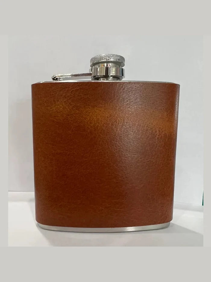Leather Wrapped Flask