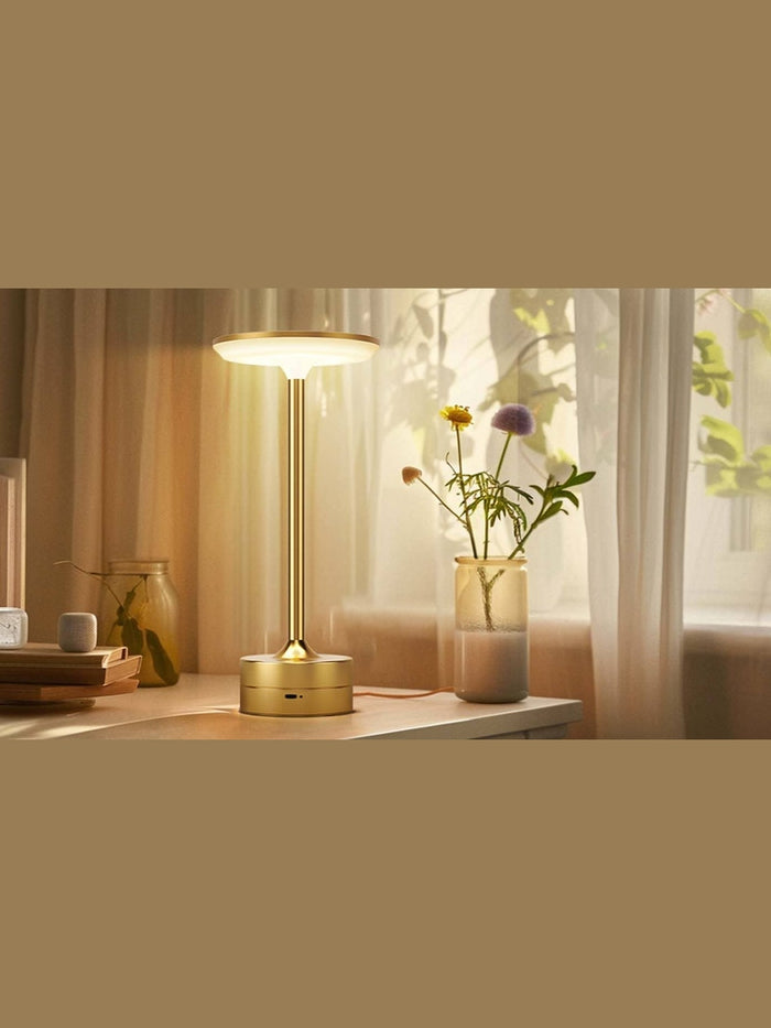 LED Table Lamp – Touch Control, Dimmable, Rechargeable