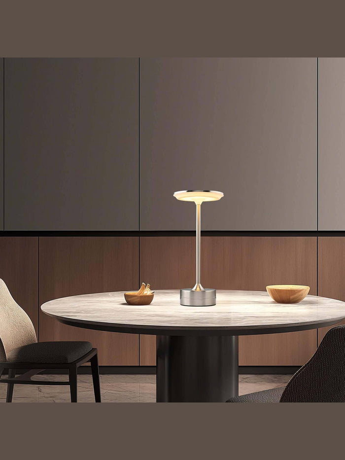 LED Table Lamp – Touch Control, Dimmable, Rechargeable