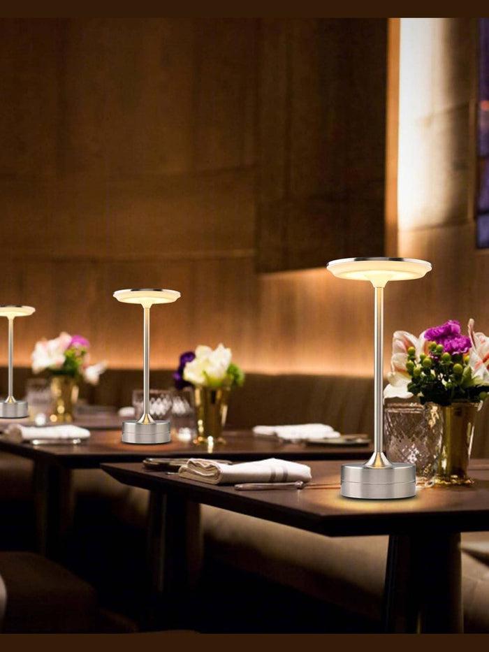 LED Table Lamp – Touch Control, Dimmable, Rechargeable