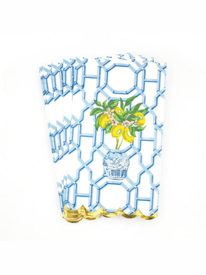 Lemon Ginger Paper Guest Towel Packs
