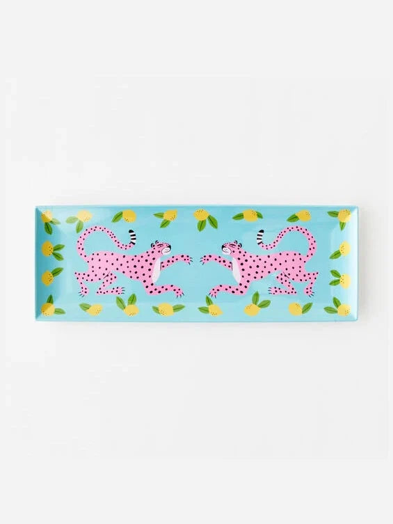 Leopard Melamine Sandwich Tray