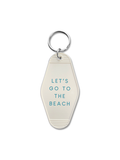Let's Go To The Beach Keychain