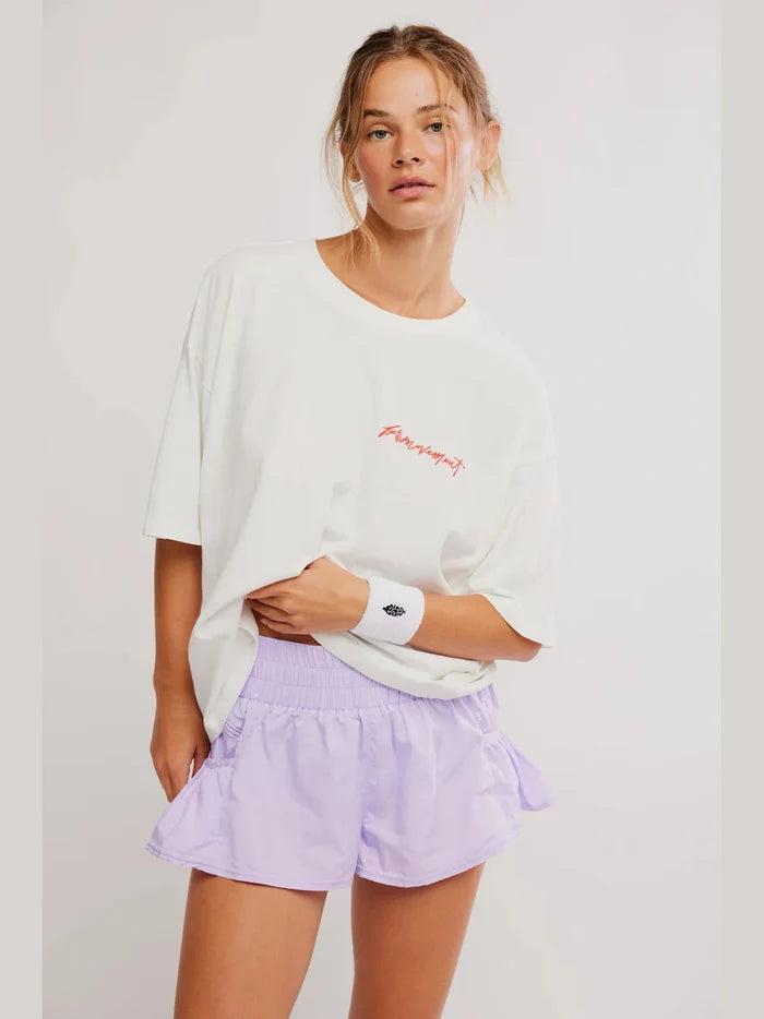 Logo Tackle Tee - Urban White