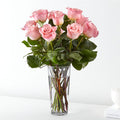 Long Stem Pink Rose Bouquet – BUEHLER'S FLORAL, Wooster OH