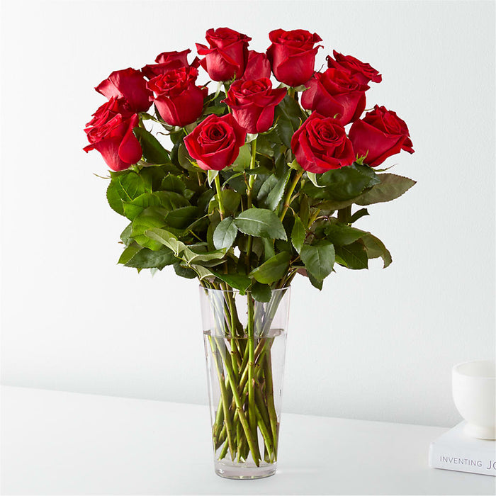 Long Stem Red Rose Bouquet – BUEHLER'S FLORAL, Wooster OH