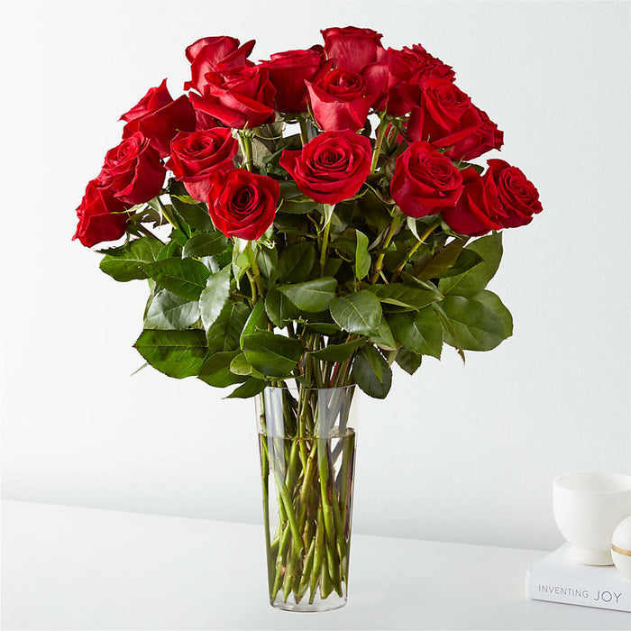 Long Stem Red Rose Bouquet – BUEHLER'S FLORAL, Wooster OH