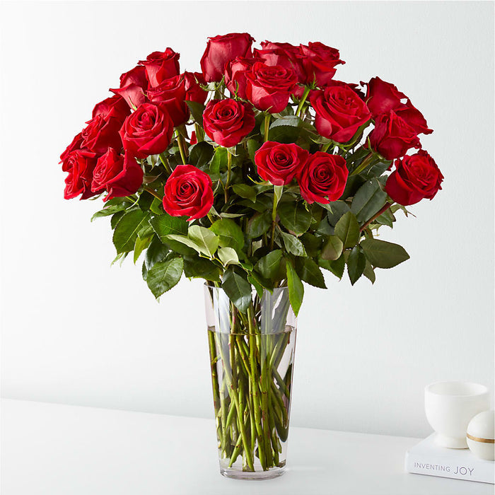 Long Stem Red Rose Bouquet – BUEHLER'S FLORAL, Wooster OH