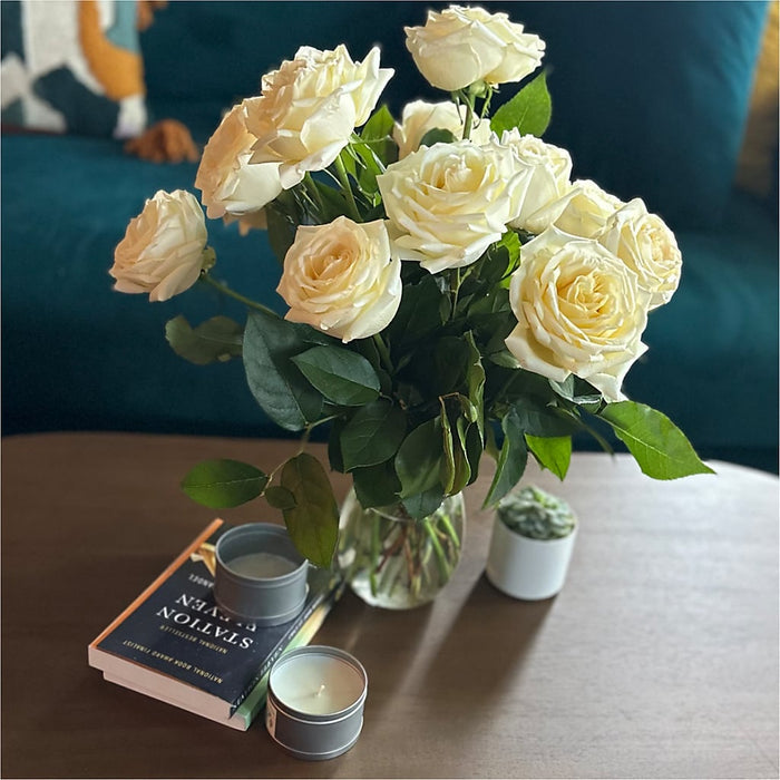 Long Stem Yellow Rose Bouquet – BUEHLER'S FLORAL, Wooster OH