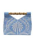 Lt Blue Palm bag