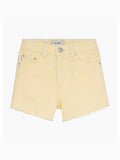 Lucy Denim Shorts - Yellow