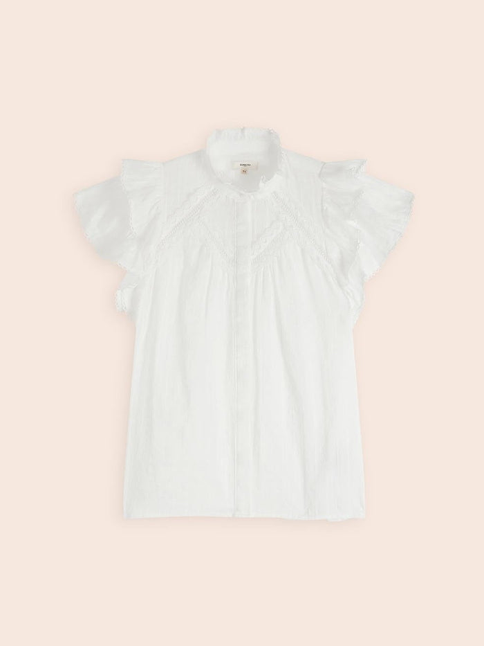 Ludy Top - Blanc Casse