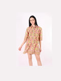 Lyda Mini Dress - Sunset Yellow