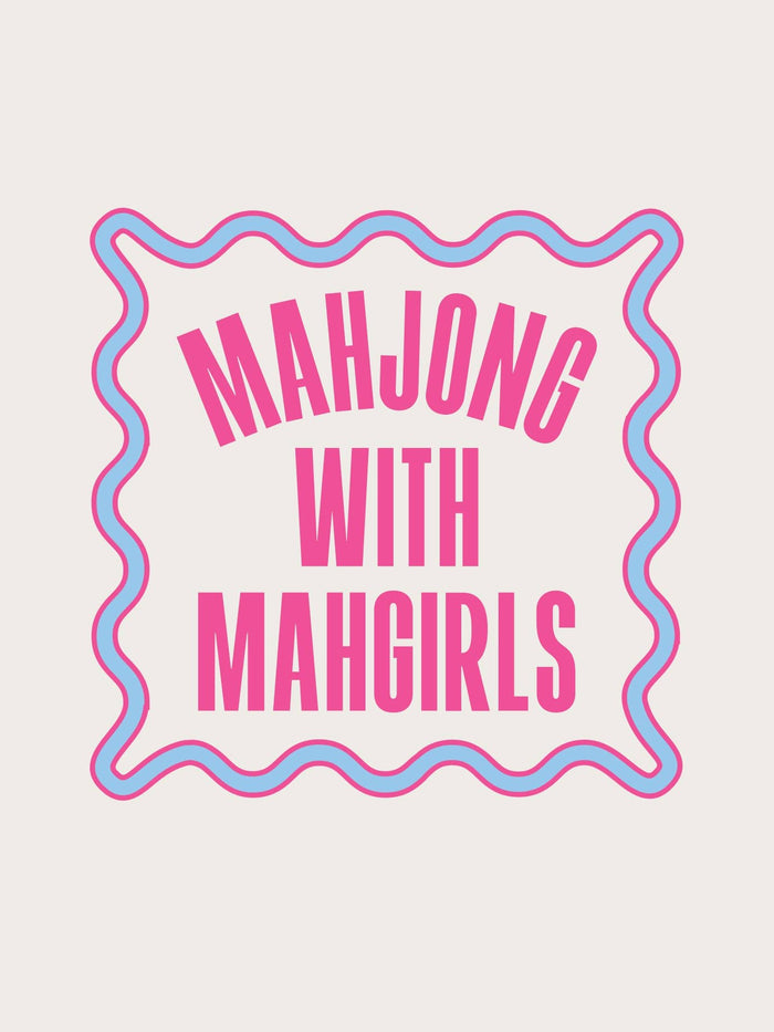 Mahjong Cocktail Funny Napkin | Mahgirls