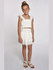 Mariel Skirt - White