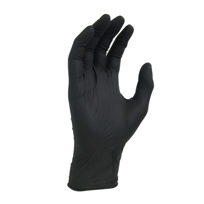 Maxisafe Black Shield Heavy Duty Nitrile Gloves Large 100/pack