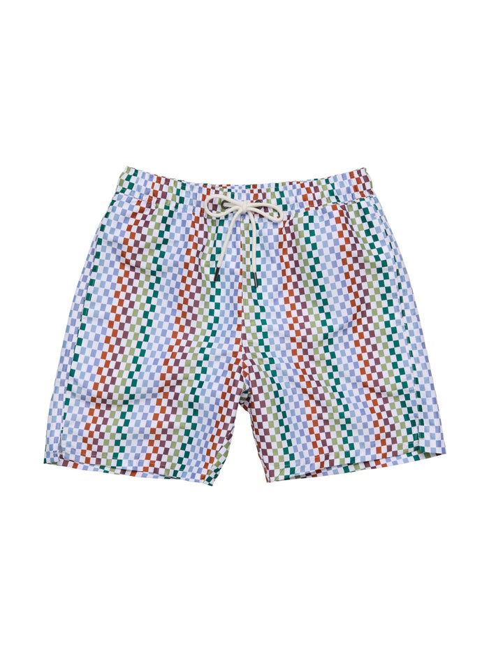 MENS BLOCK PARTY SWIM SHORT